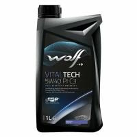 Масло моторное Wolf vitaltech 5w40 PI C3 1л. 8302817