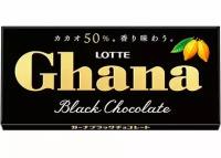 Ghana black chocolate горький шоколад 50 гр