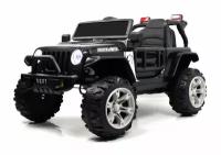 Детский электромобиль T222TT 4WD черный (RiverToys)