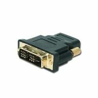 Gembird переходник Переходник HDMI-DVI 19F 19M мама-папа, золотые разъемы A-HDMI-DVI-2