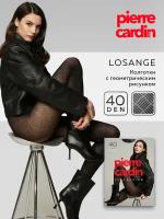 Колготки женские Pierre Cardin LOSANGE 40 ден NERO размер 3, женские колготки, капроновые колготки, колготки женские черные