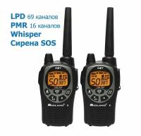 MIDLAND GXT1000 рация LPD+PMR (2 шт с аксессуарами)