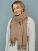 Палантин платок шарф женский кашемировый теплый зима осень
