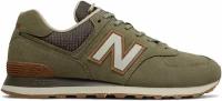 Кроссовки New Balance 574, размер 8 US, зеленый