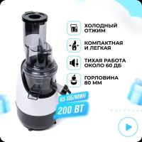 Шнековая соковыжималка RAWMID Greenery RGJ-03