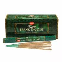 Благовония ХЕМ Ладан / HEM Frankincense 10 гр, Flora Masala (в цветочной пыльце), 100% Индия, 4-х гран