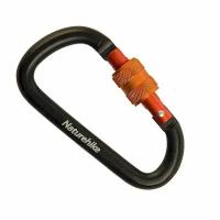 Карабин Naturehike Strap Lock 6cm NH15A005-H (Black)