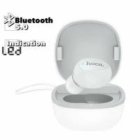 Bluetooth-гарнитура Hoco E50 Wise Mini BT5.0, моно, внутриканальная, белая