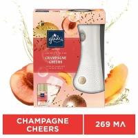 Освежитель воздуха автоматический GLADE +смен.баллон CHAMPAGN CHEERS,269мл 1952183 864920