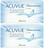 Контактные линзы ACUVUE OASYS with Hydraclear Plus, 6 шт