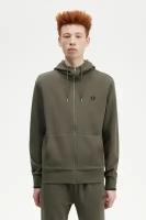 Худи FRED PERRY, размер XL, зеленый