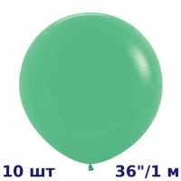 Воздушный шар (10шт, 1м) Зеленый, Пастель / Green, SEMPERTEX S.A., Колумбия