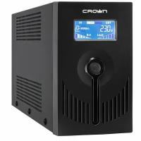 Источник бесперебойного питания Crown Micro CROWN CMU-650EURO LCD USB