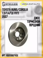 6020-1087V-SX Диск тормозной передний тойота / TOYOTA Auris/Corolla VVTi 2007