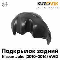 Подкрылок задний правый Nissan Juke (2010-2014) 4WD дорестайлинг