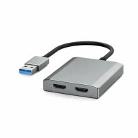 Аксессуар KS-is USB 3.0 - 2xHDMI KS-821