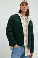 SHERPA JACKET KELP Куртка шерпа мужская зеленая