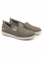 Женские слипоны Clarks Step Glow Slip 26140308 оливковый 38 EU