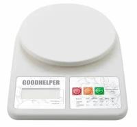 Кухонные весы Goodhelper KS-S01 белый