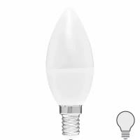Лампа светодиодная Volpe E14 220-240 В 6 Вт свеча матовая 600 лм нейтральный белый свет
