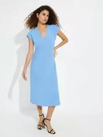 Zarina Платье миди, цвет Голубой, размер 2XL (RU 52), 3327022522-41