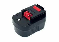 Аккумулятор для Black & Decker (p/n: A12, A12E, A12EX, A12-XJ, FS120B, FSB12, HPB12, 912B.H, A1712), 3.3Ah 12V Ni-Mh