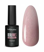 In'Garden Ингарден База для ногтей розовая с блесткам IDEAL NAILS, 11 мл