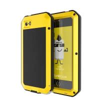 Чехол для iPhone 5, iPhone 5s, iPhone SE LunaTik Taktik Extreme ударопрочный, цвет Yellow