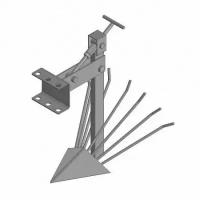 Картофелекопалка стойка труба 20*40 мм со сцепкой