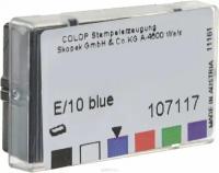 Colop E/10c Сменная штемпельная подушка е/10, синяя, к арт.s120,s126,s120w, printer10 colop