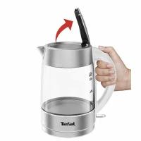 Электрический чайник Tefal Glass KI740B30 серый