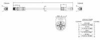 Hyperline PC-LPM-UTP-RJ45-RJ45-C6-0.3M-LSZH-BK Патч-корд U/UTP, Cat.6 (100% Fluke Component Tested), LSZH, 0.3 м, черный