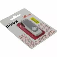 Флешка Mirex Swivel Black 13600-FMUSWT16 16 Гб Glacier White