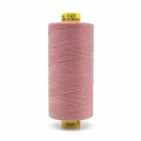 Нить Gutermann Mara 120, 1000 м, 100% полиэстер (700207) (473 пудрово-розовый), 10 шт