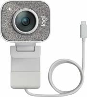 Веб-камера Logitech StreamCam White для стримминга, белая, 2Mp