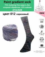 Пряжа носочная для вязания спицами Paint gradient sock 12