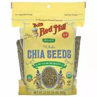 Bob&#x27; s Red Mill, Organic Whole Chia Seeds, 12 oz (340 g)