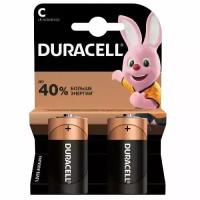 Батарейка С LR14 DURACELL 2 шт