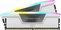 Оперативная память Corsair VENGEANCE DDR5 RGB White 6000 МГц 2x16 ГБ (CMH32GX5M2B6000C36W)