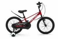 Велосипед детский 18 FALCON BIKE RIVER Красный для мальчиков и девочек от 5 до 7 лет на рост 105-130см