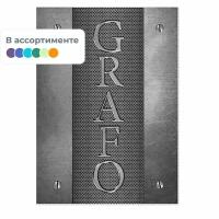 Тетрадь общая 60л, клет, А4, обл, карт, Графо