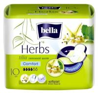 Прокладки Bella Herbs Tilia Comfort Липовый цвет впитывающие