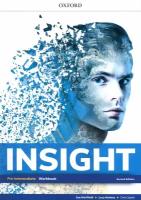 Insight. Second Edition. Pre-Intermediate. Workbook / Рабочая тетрадь / Merifield Sue
