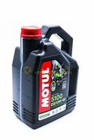 Полусинтетическое моторное масло Motul 5100 4T 10W40, 4 л