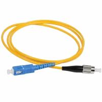 Патч-корд оптический (optic patch cord) SC/UPC-FC/UPC SM 9/125мкм одномодовый (simplex) 1 метр