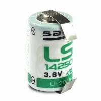 Батарейка SAFT LS14250 CNR 3,6V с лепестковыми выводами