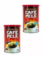 кофе растворимый Cafe Pele, 200 г жестяная банка (Пеле) х 2 шт