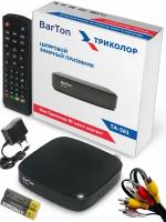 Приставка ресивер TV-тюнер BarTon TA-561, DVB-T2, Full HD, RCA, USB, HDMI