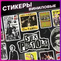 Наклейки на телефон стикеры набор Sex Pistols