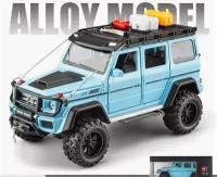 Машинка Гелендваген "Benz G550" 1/24, модель автомобиля 4х4 из сплава, детская игрушка